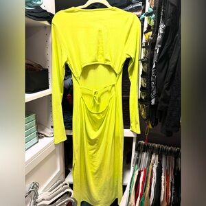 Wild fable neon cut out dress